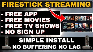 INSTALL 100% FREE WORKING STREAMING APP ON FIRESTICK & ANDROID! 2024 UPDATE!