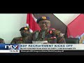 kdf recruitment begins across the country