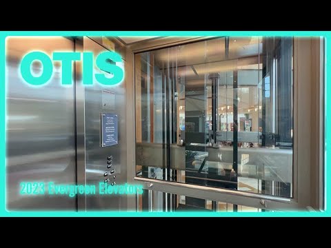 Cool Glass OTIS Traction Elevators | Bellevue Square | Bellevue, WA ...