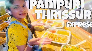 Best place for Chaat in Thrissur || Pani Puri,Masala Puri,Bhel Puri ||Street food||AradhyaSherin✌️