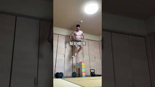 He can Jump Through The Ceiling