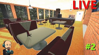 Cafe Owner Simulator [FR] #2/  Plus de tables et plus de clients dans notre restaurant (LIVE)