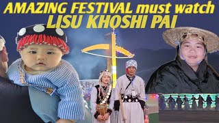 KHOSHI PAI festival of lisu tribe. Do visit next time at Gandhigram  (vijoynagar)changlang (A.p)