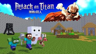 Monster School : Attack On Titan - Funny Minecraft Animation
