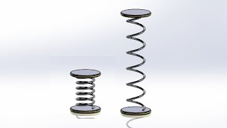 Spring (Pegas) Animation Solidworks