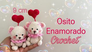 Ositos enamorados 🥰ositos 9cm Crochet 🧸bien