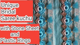 ತುಂಬಾ ಸುಂದರವಾದ unique ಆದ different ಆದ Bridal Saree kuchu # Bridalsareekuchu