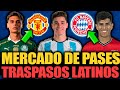 El MERCADO DE PASES de las ESTRELLAS LATINAS en EUROPA, Richard Ríos, Piero Hincapié, Julián Álvarez