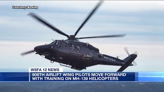 908th Airlift Wing pilots move forward with training on MH-139 helicopters