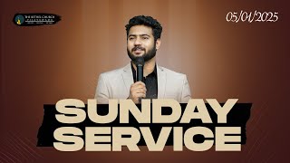 Sunday Service Live | 5th Jan 2025 | Ps Enosh Kumar |  Sis Heaven Joy |Bethel Church