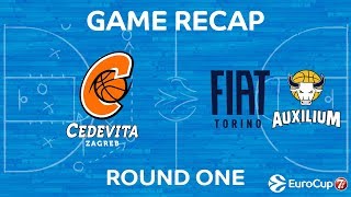 Highlights: Cedevita Zagreb - Fiat Turin