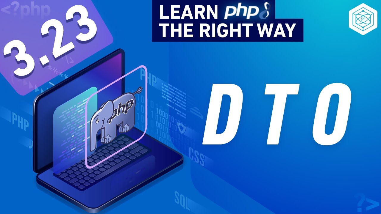 Data Transfer Objects - What Are DTOs - Full PHP 8 Tutorial - YouTube