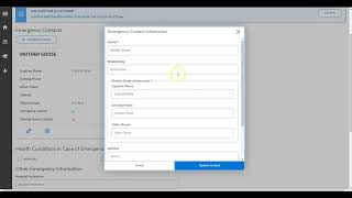 Confirming Information in Colleague Self Service