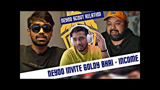 neyoo invites goldy bhai s8ul godlike 🚀💛