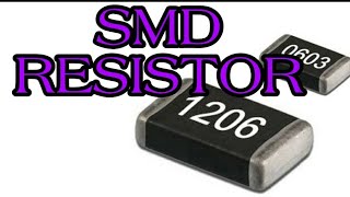 SMD RESISTOR  VALUE CALCULATION