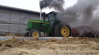 A real John Deere 4630 cold start