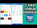 Cara Topup Prepaid eWallet Touch N Go