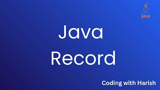 Java Record Data Type Explained