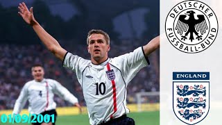 Germany vs England 01/09/2001 ● World Cup qualifiers 2002 (UEFA, Group 9, M6)