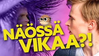 NÄÖSSÄ VIKAA?! – TARVITSETKO SILMÄLASIT?!