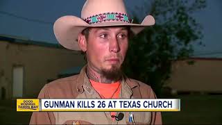 Gunman kills 26 during Sunday church service in Texas, shooter dead