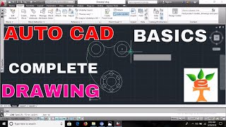 AUTOCAD  DRAWING BASIC  COMPLETE  TUTORIAL FOR BEGINNERS  || AUTO CAD TUTORIALS ||