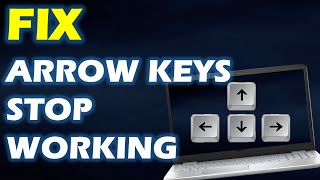 Laptop Arrow Keys STOPPED Working? Here's the Fix!