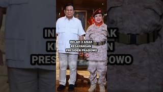 INILAH 4 ANAK KESAYANGAN PRABOWO