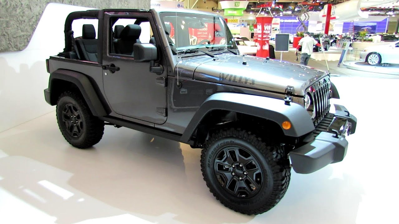 2014 Jeep Wrangler Willys Wheeler Exterior And Interior Walkaround 2014 ...