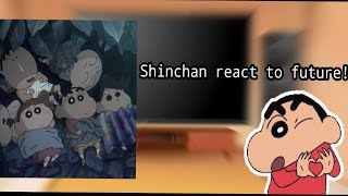 shin chan react to future! || Shinchan adult ||