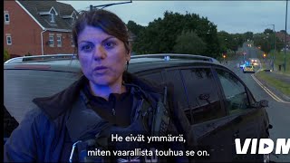 Poliisit Rattijuopon Takaa-Ajo ja motoristin Kolari