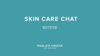 Bryan's Skin Care Chat: Boosters