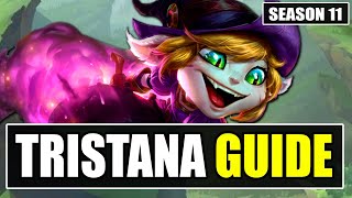 HOW TO PLAY TRISTANA ADC SEASON 11 - (Best Build, Runes, Gameplay) - S11 Tristana Guide