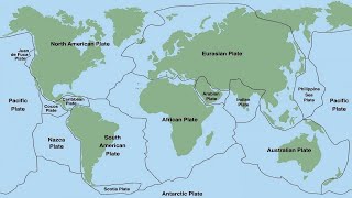 TECTONIC PLATES of North American continent #short