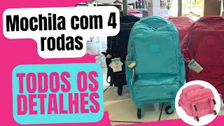 Mochila com 4 Rodas 360° Up4You Luxcel