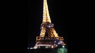 The Eiffel Tower Christmas Holidays Lights 2014