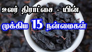 உலர் திராட்சையின் பயன்கள் | Health Benefits of Dry Grapes | Increase Hemoglobin / Weight GainDry