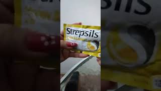 asmr#Strepsils#for itching throat#lemon flavor#short