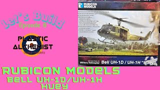 Rubicon models Bell UH-1D/UH-1H Huey 1/56. Lets build Episode 8