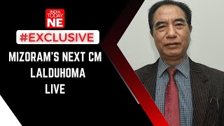 LIVEII ZPM leader and the party's CM face Lalduhoma with India Today NE first after victory.