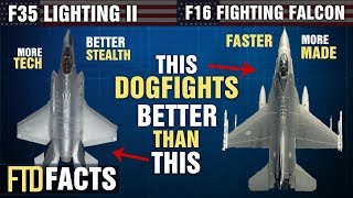 The Differences Between The F-35 LIGHTING II and The F-16 FIGHTING FALCON
