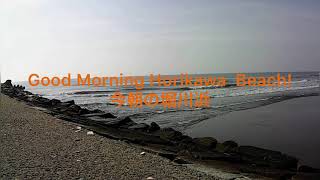 今朝の堀川浜 Good Morning Horikawa Beach! 02-25-2020