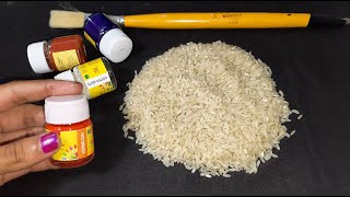 2 BEAUTIFUL HANDICRAFTS WALL HANGING OUT OF RICE | DIY WALL DECORATION