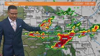 DFW weather: More severe storms expected Monday