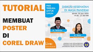 MEMBUAT POSTER ACARA MENGGUNAKAN COREL DRAW || TUTORIAL & TIPS