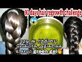 R u ready for 90days hair regrowth challenge? extreme hair growth green gel.