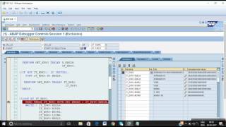 SAP ABAP Debugging tool for beginners part2