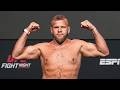 Tybura vs Spivac 2 Fighter Weigh-Ins | UFC Vegas 95