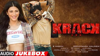Krack Audio Jukebox Songs | Raviteja, Shruti Haasan | Thaman S | Ramajogaiah Sastry | Telugu Songs