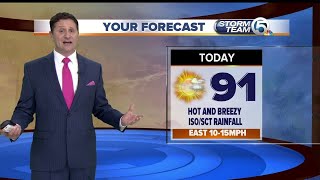 Wednesday midmorning forecast